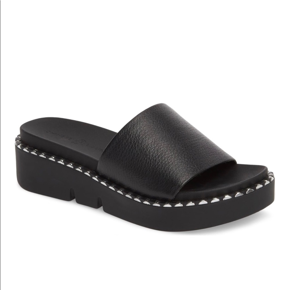Black Platform Sandals
